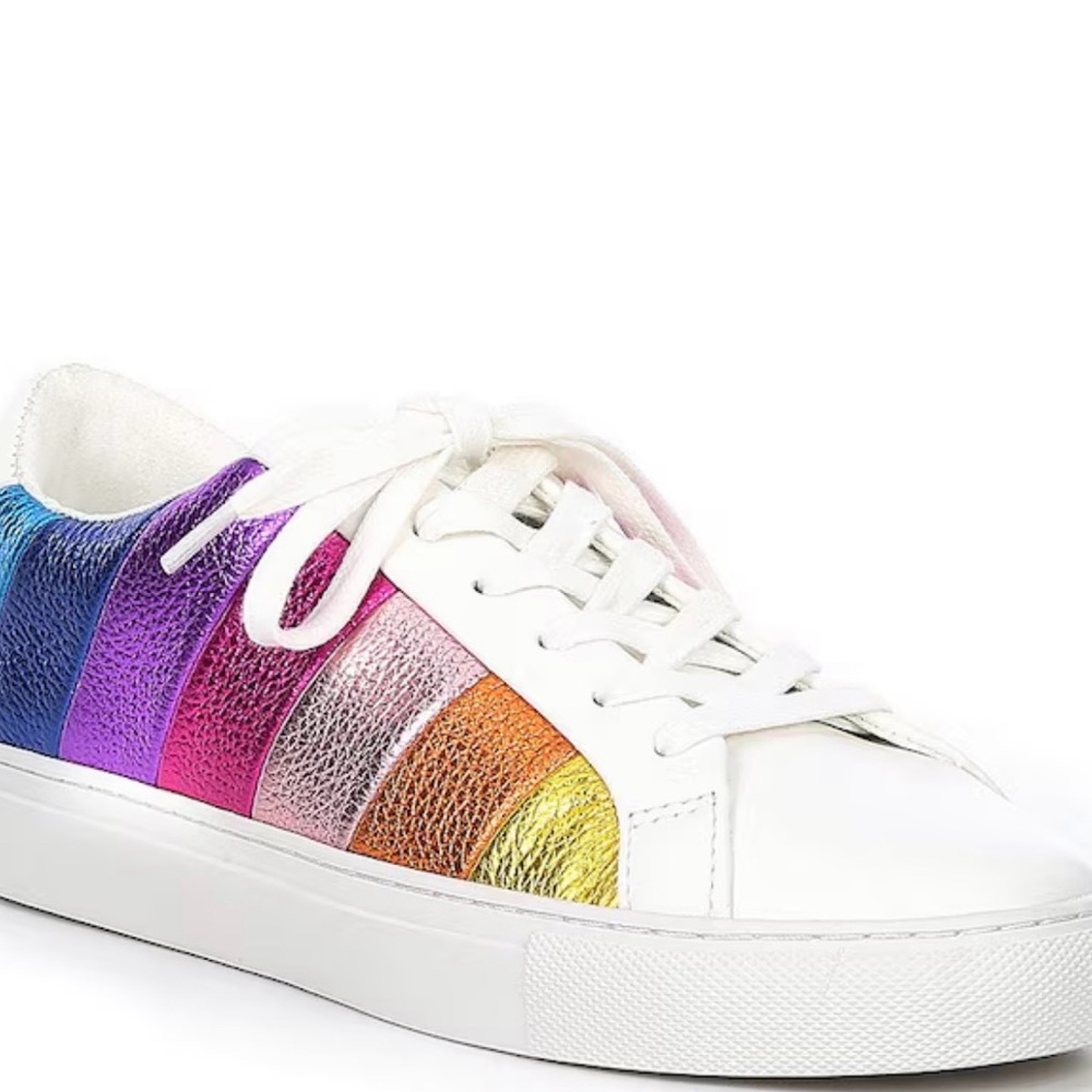 NIB Kurt Geiger London Rainbow Shop Lane Sneaker (Women) 9.5 US/40.5 EU
